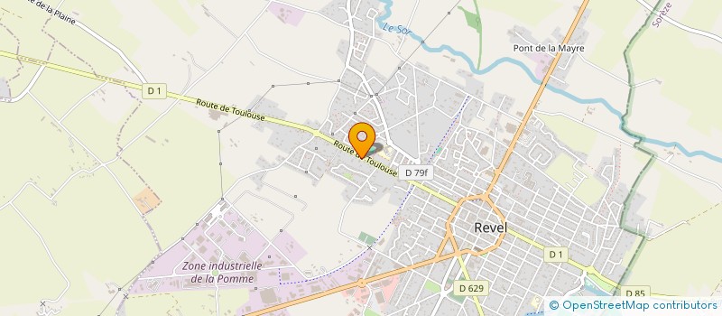 localisation de l'entreprise FREDFRUIT GOURMET  REVEL