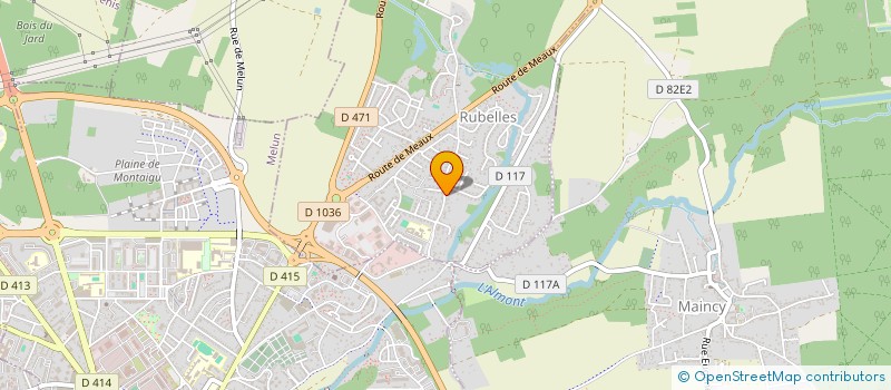 localisation de l'entreprise FREDIANI  MAINCY