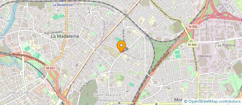 localisation de l'entreprise FREDICINI à LILLE