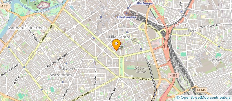 localisation de l'entreprise FREDIERE  LILLE