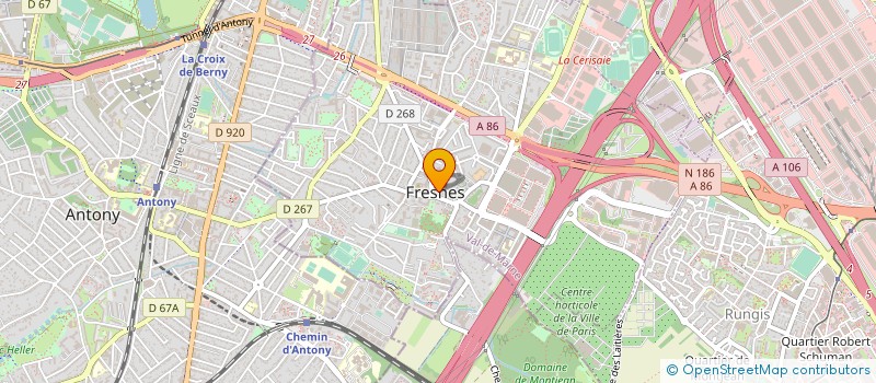 localisation de l'entreprise FREDIS à FRESNES