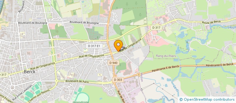 localisation de l'entreprise FREDISA  BERCK