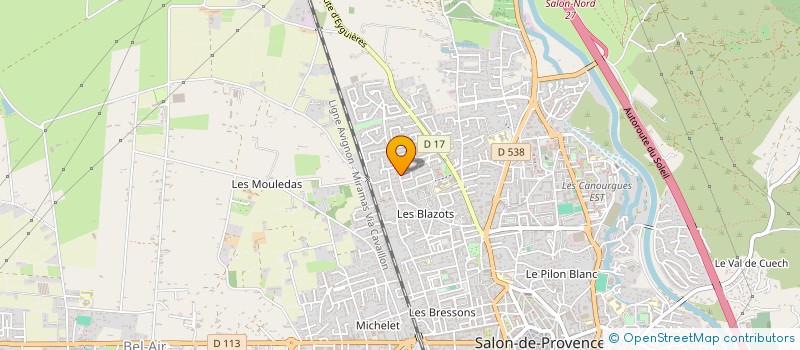 localisation de l'entreprise FREDISAGIRL  SALON-DE-PROVENCE