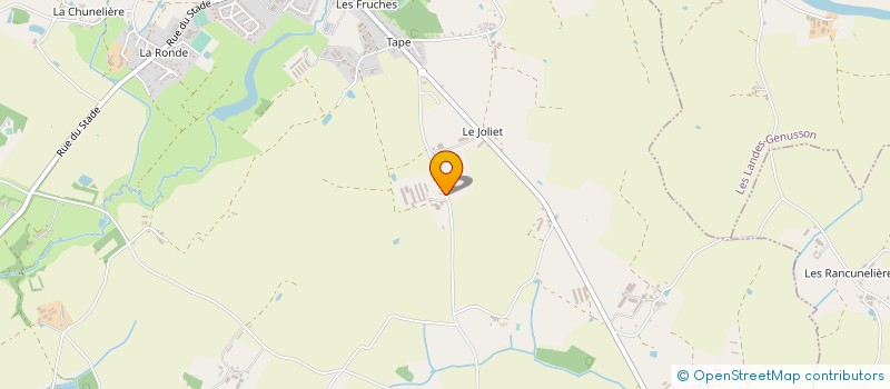 localisation de l'entreprise FREDKACH  LA BOISSIERE-DE-MONTAIGU