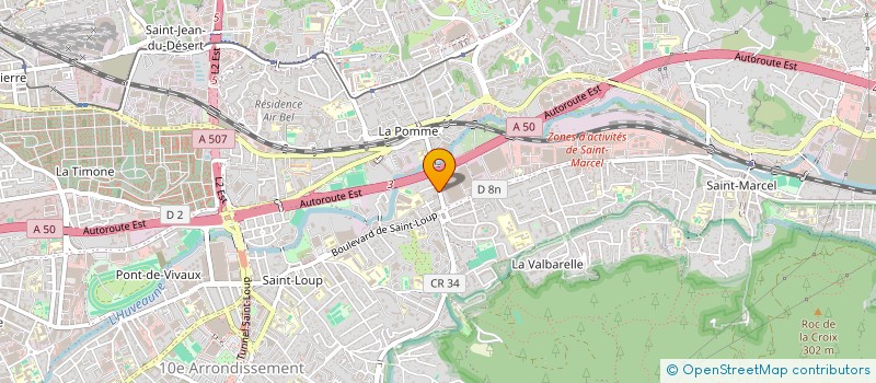localisation de l'entreprise FREDLAU à MARSEILLE