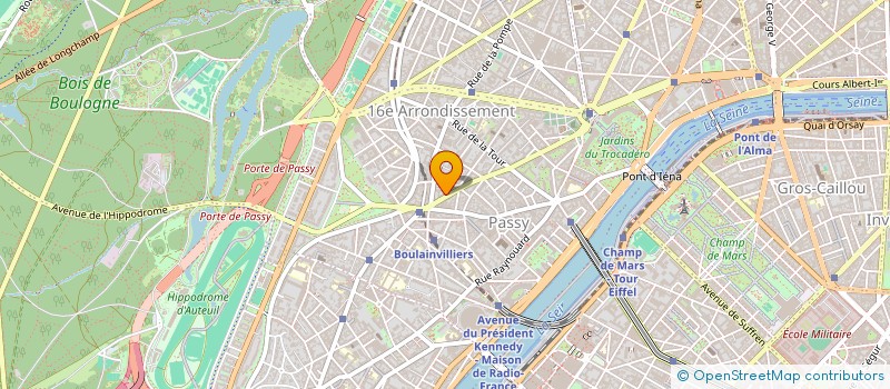 localisation de l'entreprise FREDLAUR  PARIS