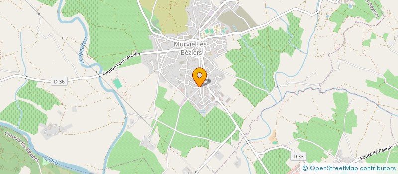 localisation de l'entreprise FREDLY  MURVIEL-LES-BEZIERS