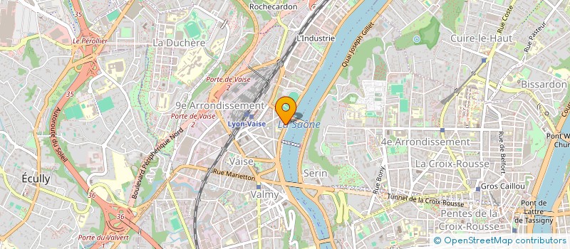 localisation de l'entreprise FREDM INVEST  LYON