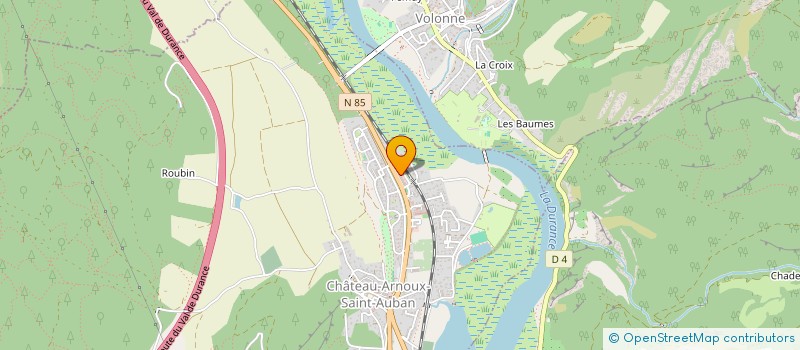 localisation de l'entreprise FREDMARIE  CHATEAU-ARNOUX-SAINT-AUBAN