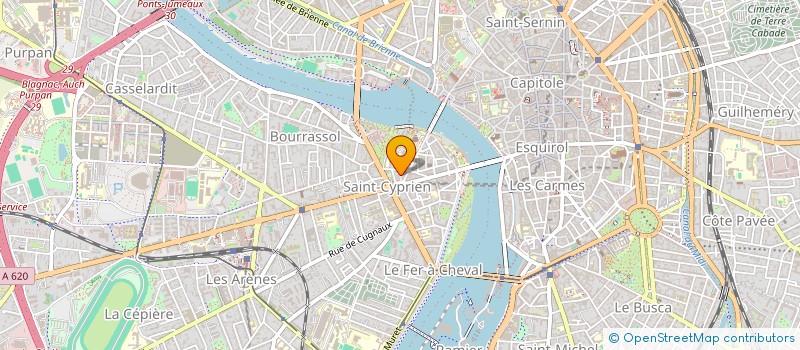 localisation de l'entreprise FREDNATHBIO à TOULOUSE