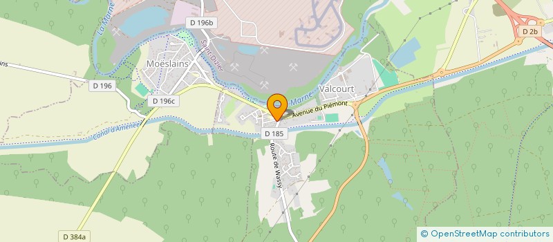 localisation de l'entreprise FREDO MOTO à SAINT-DIZIER