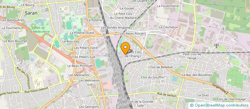 localisation de l'entreprise FREDO VELO à SARAN