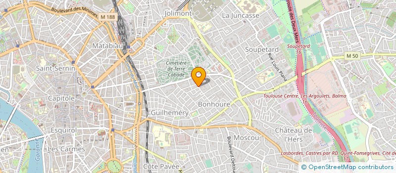 localisation de l'entreprise FREDOLIVE à TOULOUSE