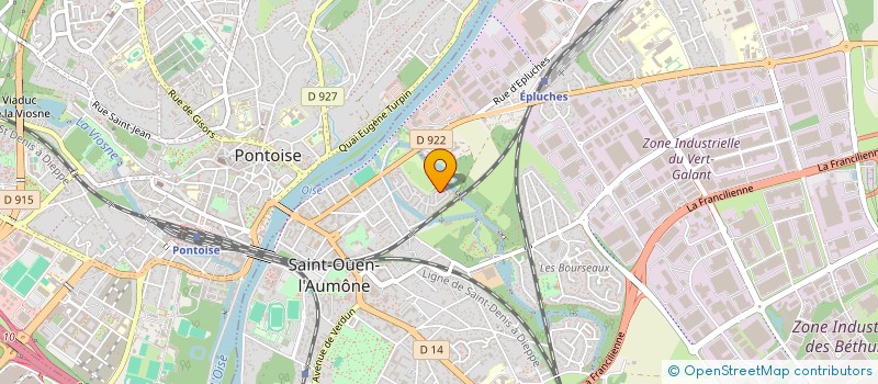 localisation de l'entreprise FREDOM  SAINT-OUEN-L'AUMONE