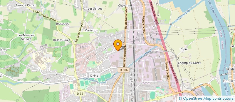 localisation de l'entreprise FREDOM  GLEIZE