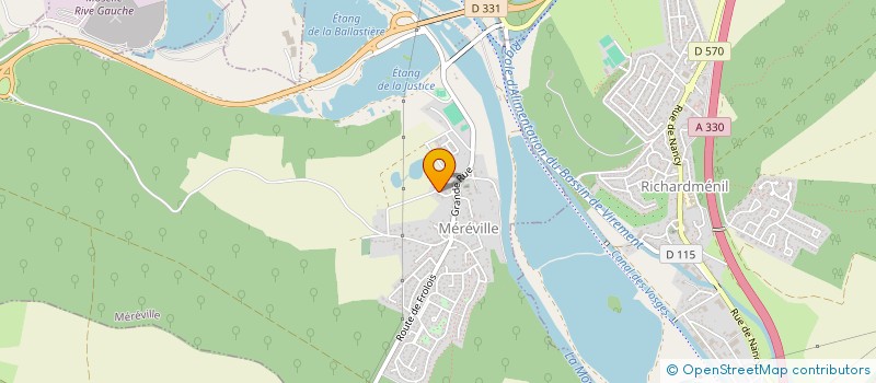 localisation de l'entreprise FREDOM  MEREVILLE