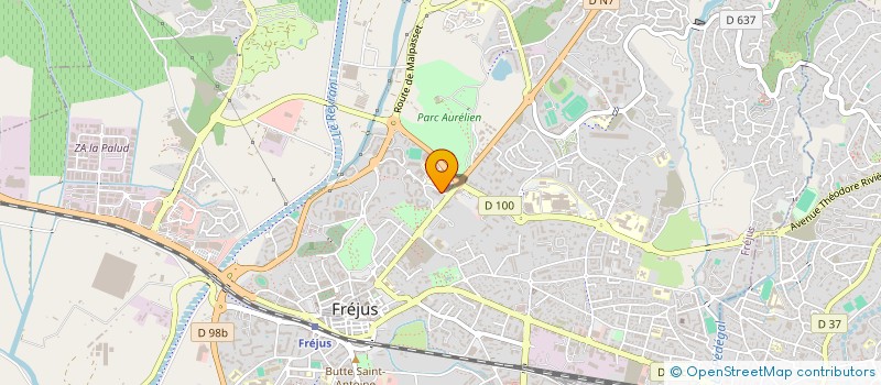 localisation de l'entreprise FREDOM à FREJUS