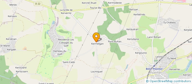 localisation de l'entreprise FREDONIA  PLOEMEL