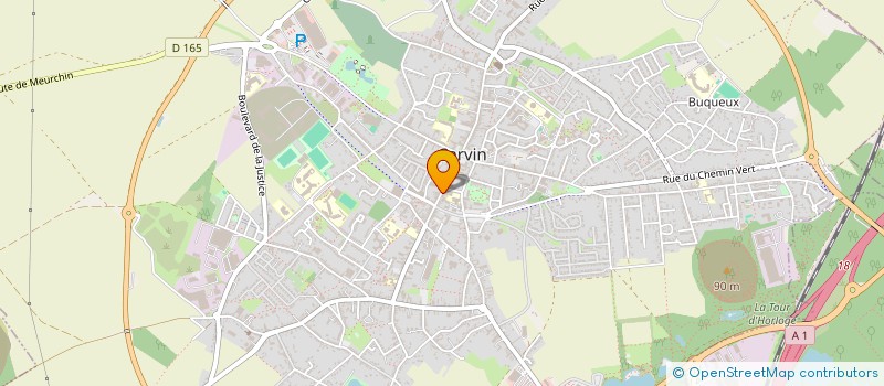 localisation de l'entreprise FREDOR  CARVIN