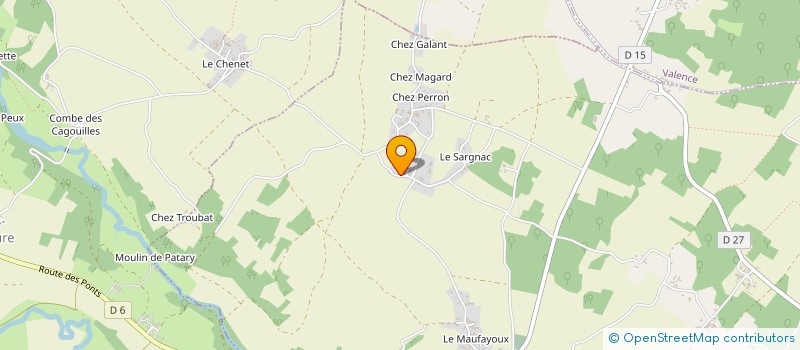 localisation de l'entreprise FREDOU NUANCE DECOR  CHENAY