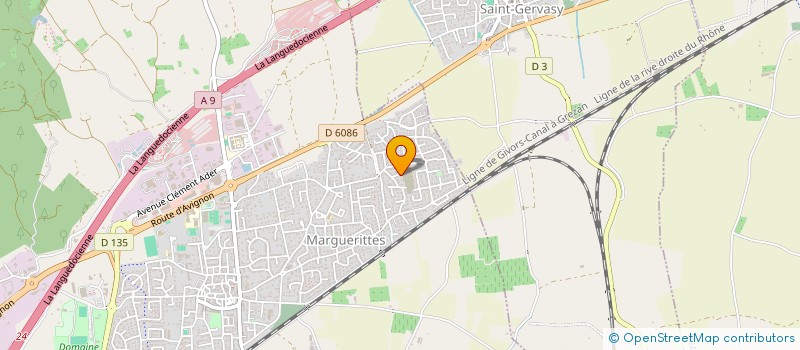 localisation de l'entreprise FREDS  MARGUERITTES