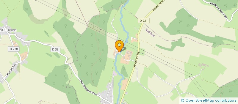 localisation de l'entreprise FREDY KURTY ANIMATION SPECTACLE  NOLLEVAL