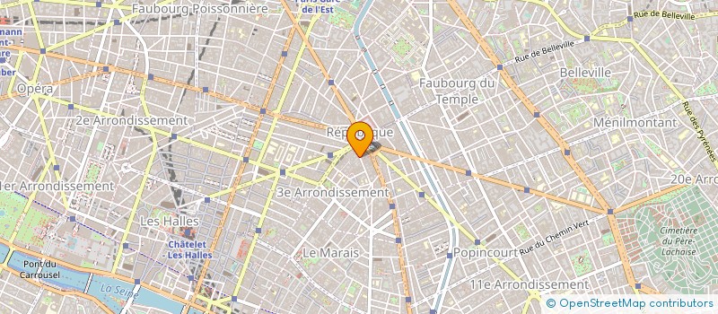 localisation de l'entreprise FREDY SACS à PARIS