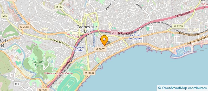 localisation de l'entreprise FREDYCOOK à CAGNES-SUR-MER