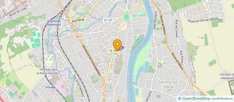 localisation de l'entreprise FREE ARTS à CORBEIL-ESSONNES