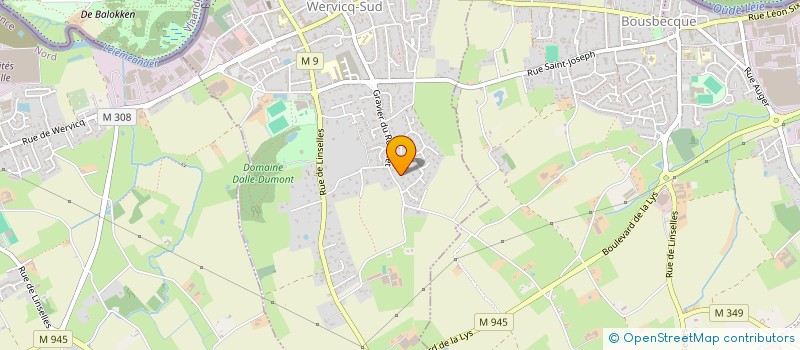 localisation de l'entreprise FREE BIRD IMPORT  WERVICQ-SUD