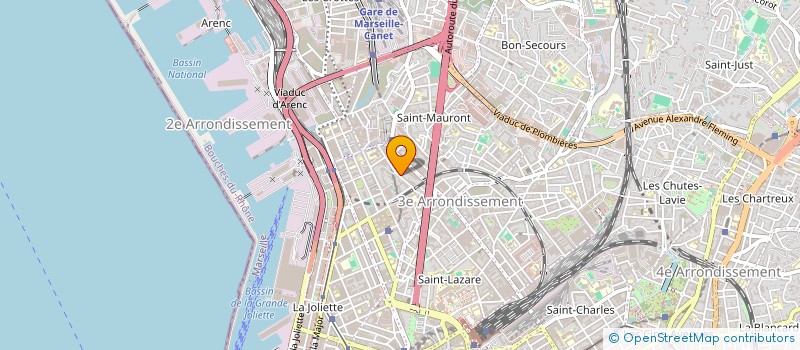 localisation de l'entreprise FREE CLIM à MARSEILLE