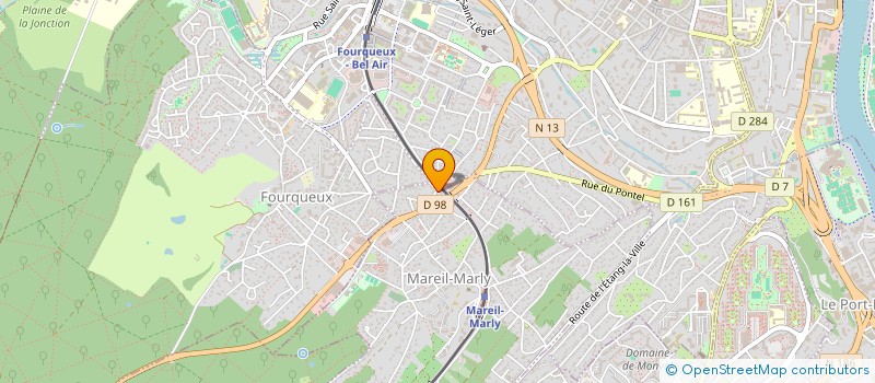 localisation de l'entreprise FREE-COOL  MAREIL-MARLY