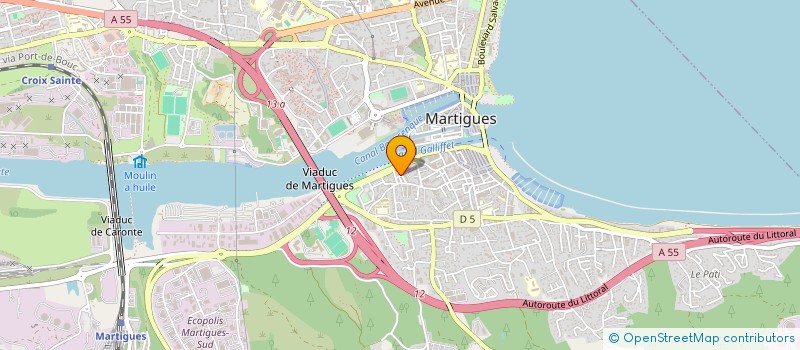 localisation de l'entreprise FREE DANSE à MARTIGUES