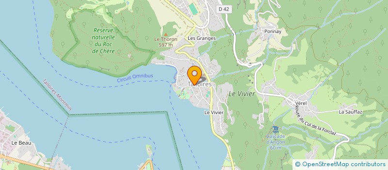 localisation de l'entreprise FREE-DOM  TALLOIRES-MONTMIN