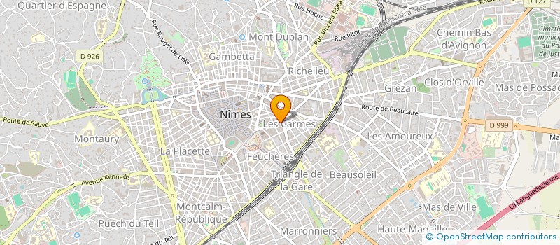 localisation de l'entreprise FREE DOM' NIMES ET GARD  NIMES