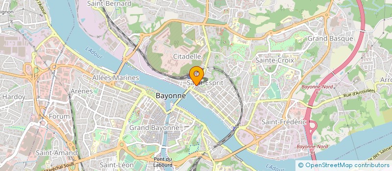 localisation de l'entreprise FREE DOM' PAYS BASQUE à BAYONNE