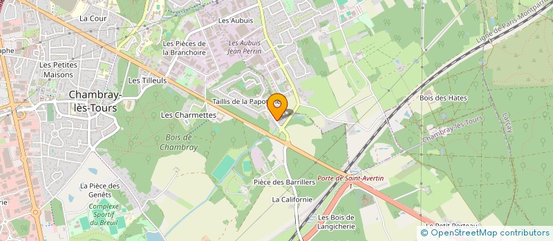 localisation de l'entreprise FREE DOM'TOURS à CHAMBRAY-LES-TOURS