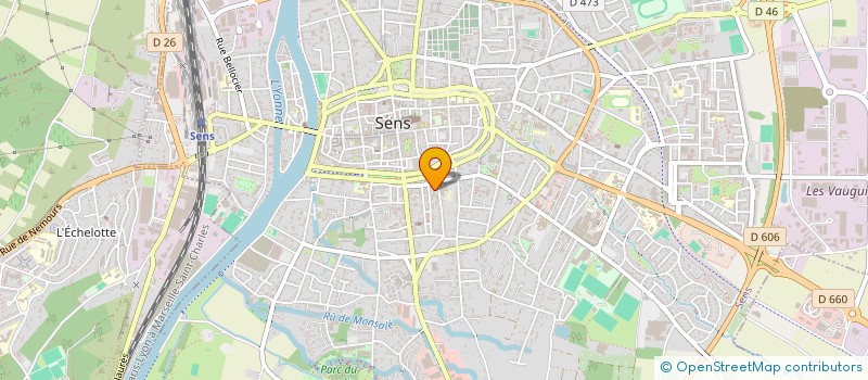 localisation de l'entreprise FREE DRIVER à SENS