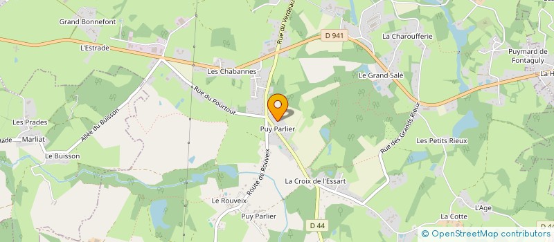 localisation de l'entreprise FREE DROP COACHING & CONSEIL  SAINT-JUST-LE-MARTEL