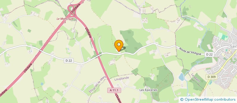 localisation de l'entreprise FREE EDGE CONSPIRACY  PRUILLE LE CHETIF