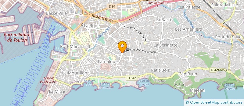 localisation de l'entreprise FREE EXISTENCE à TOULON