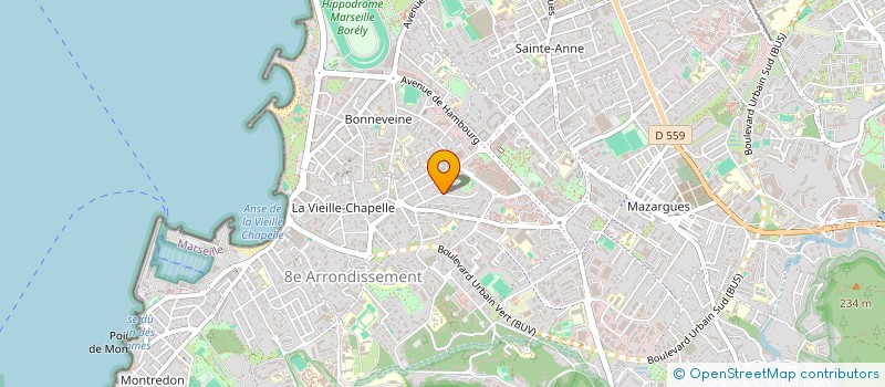 localisation de l'entreprise FREE FIGHT MARSEILLE à MARSEILLE