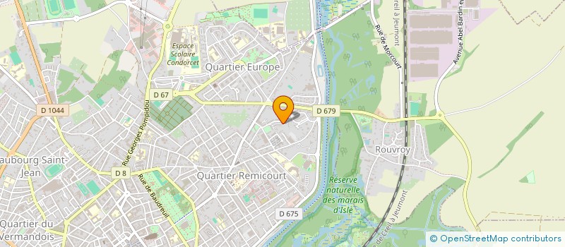 localisation de l'entreprise FREE FUN AND FOOT  SAINT-QUENTIN