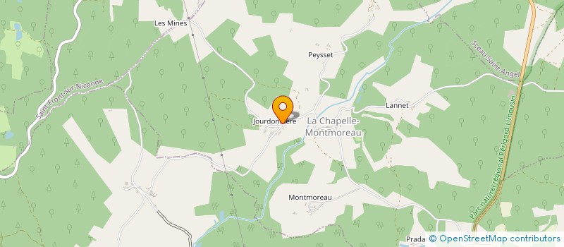 localisation de l'entreprise FREE GENETIC REPRODUCTION  LA CHAPELLE-MONTMOREAU