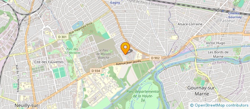 localisation de l'entreprise FREE LANCE ASSISTANCE à NEUILLY-SUR-MARNE