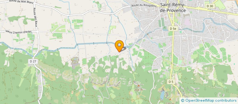 localisation de l'entreprise FREE LIFE BY JCM  LES BAUX-DE-PROVENCE