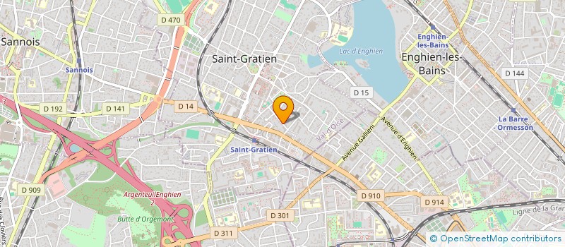 localisation de l'entreprise FREE M PRODUCTION à SAINT-GRATIEN