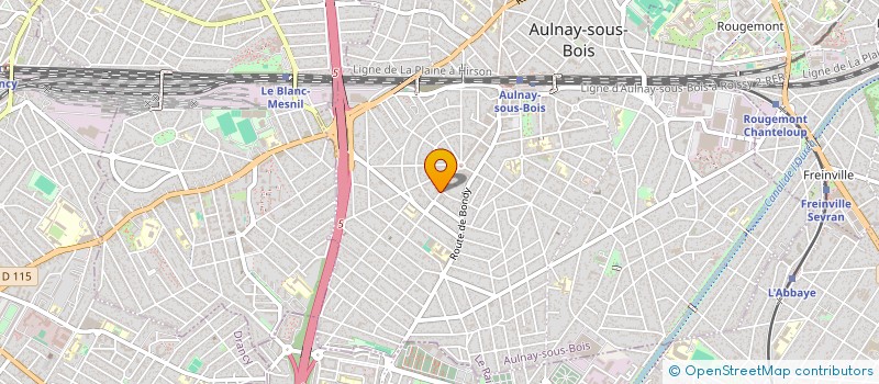 localisation de l'entreprise FREE MANAGEMENT à AULNAY-SOUS-BOIS