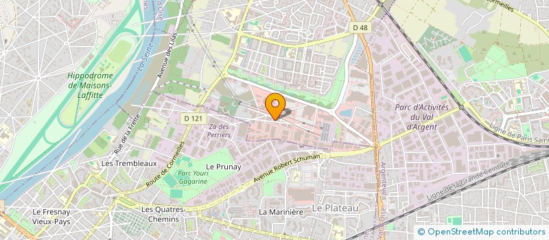 localisation de l'entreprise FREE-MED à CORMEILLES-EN-PARISIS