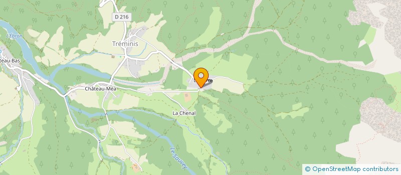 localisation de l'entreprise FREE MOUSE  CHATEL-EN-TRIEVES